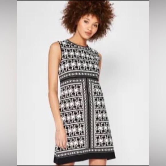 Ted Baker London Dresses & Skirts - Ted Baler London Jammie’s Tesselation Jacquard Dress TB size 4 US Size 10 NWT